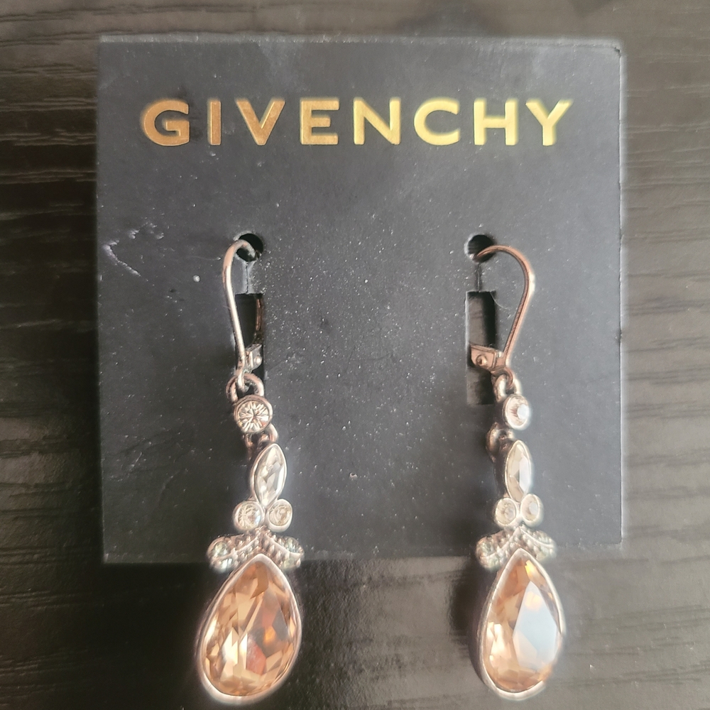 Givenchy Rose Gold Drop Earrings